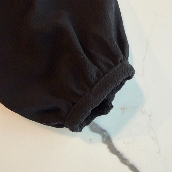 Atmosphere Black Textured Romper - Picture 6 of 9